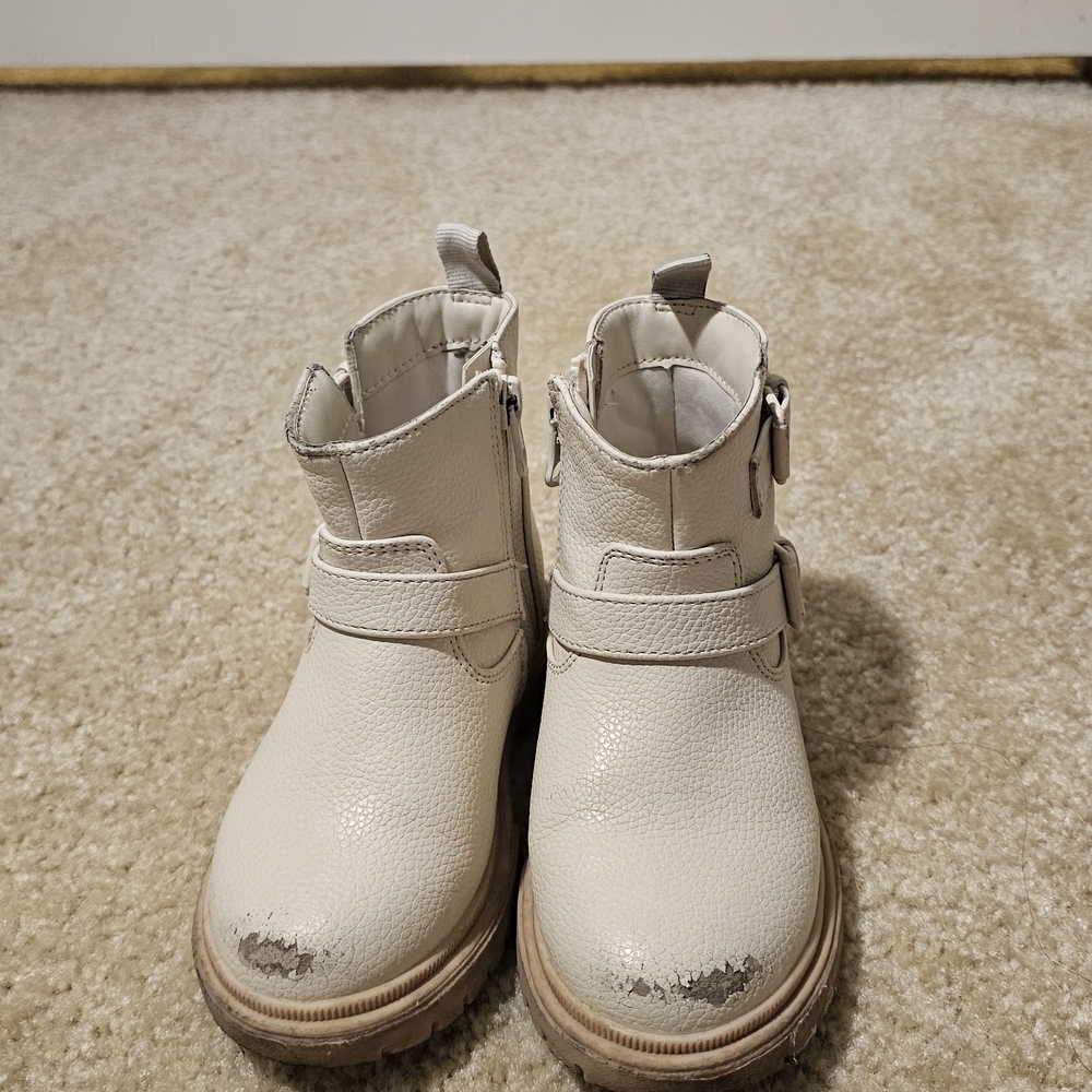 Stylish Kids Cream Boots